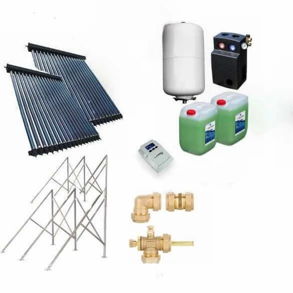 Solar pakke rørsamler HP22 fladt tag 7,22 m²
