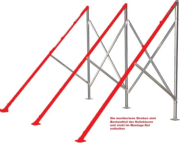 Solar pakke rørsamler HP22 fladt tag 14,44 m²