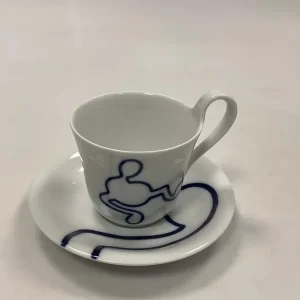 Royal Copenhagen Musica Kop med høj hank No 093 F