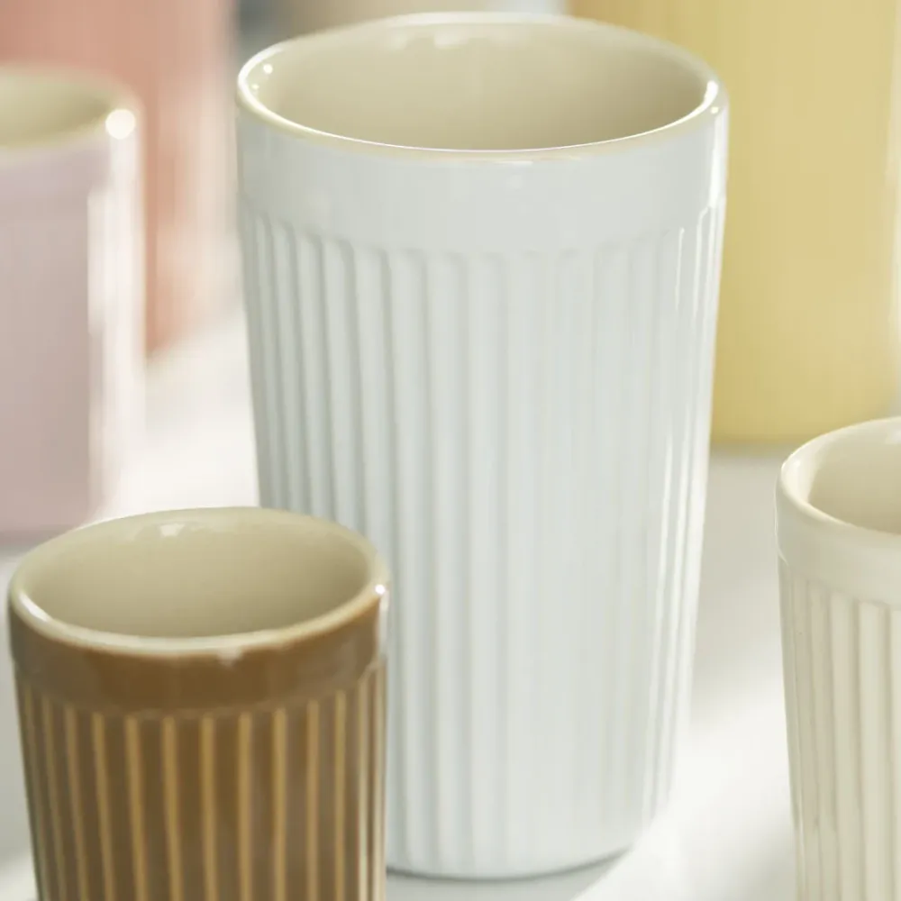 Ib Laursen - Cafe latte krus Mynte Pure White