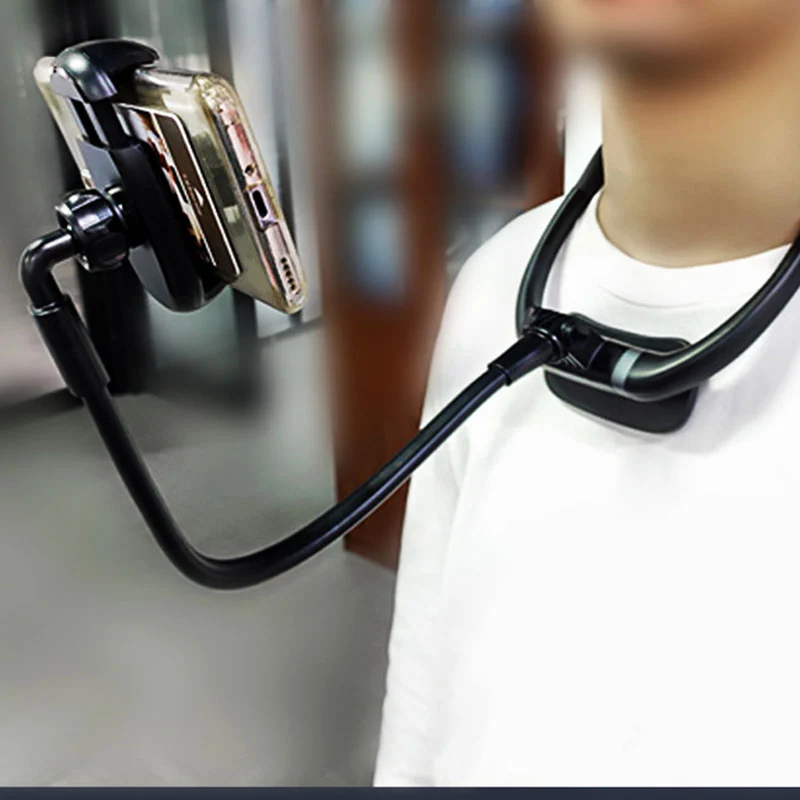 Halsstativ til mobiltelefon