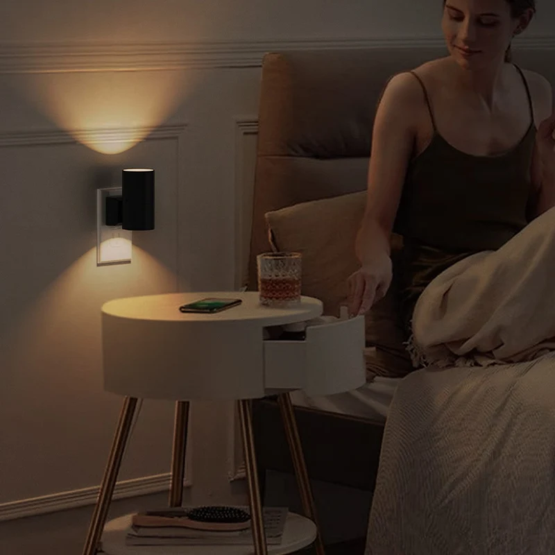 Natlampe med bevægelsessensor (2 stk.)