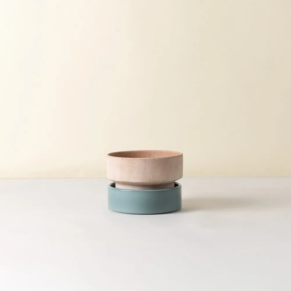 Hoff Low Pot - Urtepotte - Raw Rose