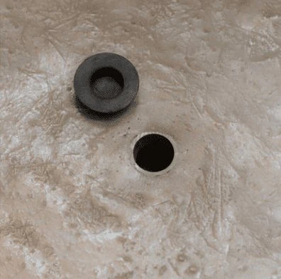 Kæmpe Havekrukke Natur / cement H80cm