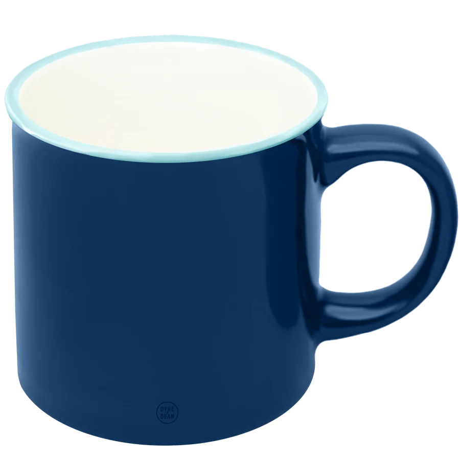DYKE & DEAN KERAMISK KAFFEKRUS BLÅT