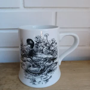 Leif Ragn Jensen. Krus med gråænder 13 cm.