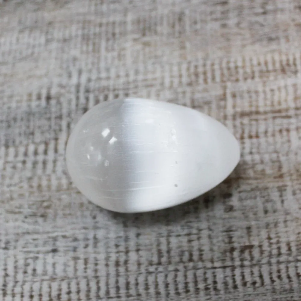 Selenit Krystal Æg 5-6 cm