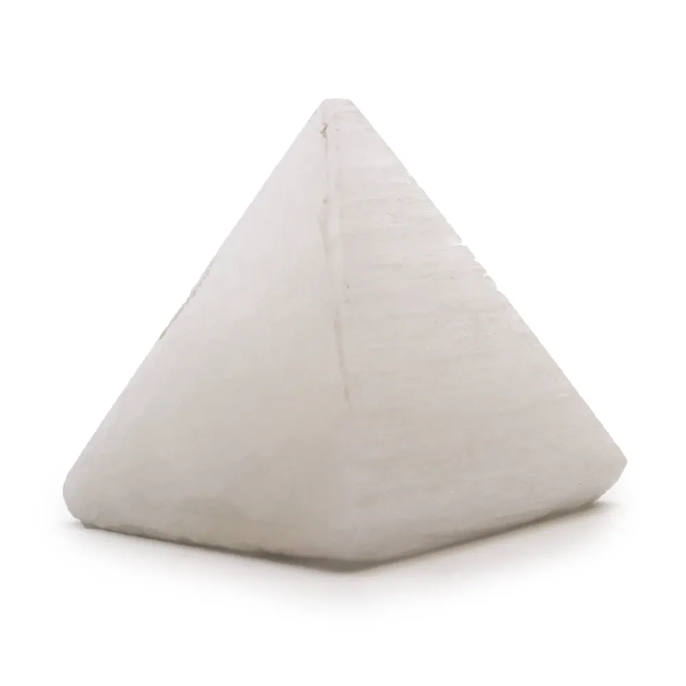 Selenit Krystal Pyramide 5 cm