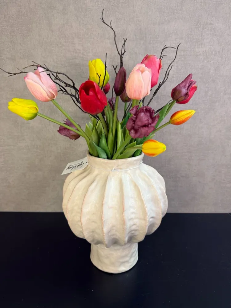 Kunstig buket Happy Tulip