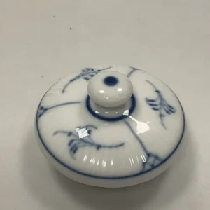Royal Copenhagen Musselmalet Riflet Låg No. 2214