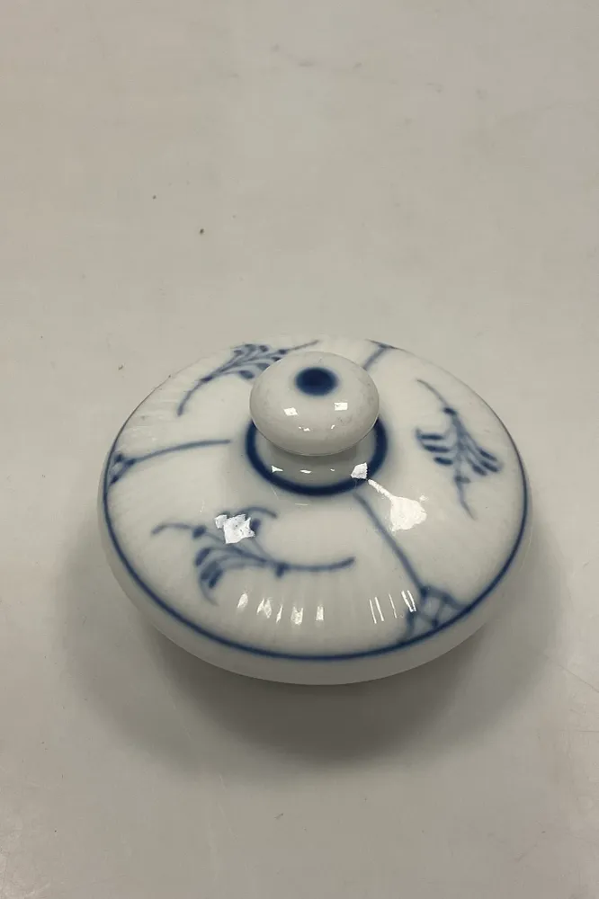 Royal Copenhagen Musselmalet Riflet Låg No. 2214