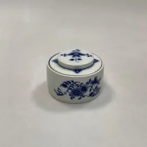 Royal Copenhagen Musselmalet Riflet Lågkrukke / Bonbonniere No 5024