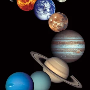 NASA - Solsystem - plakat