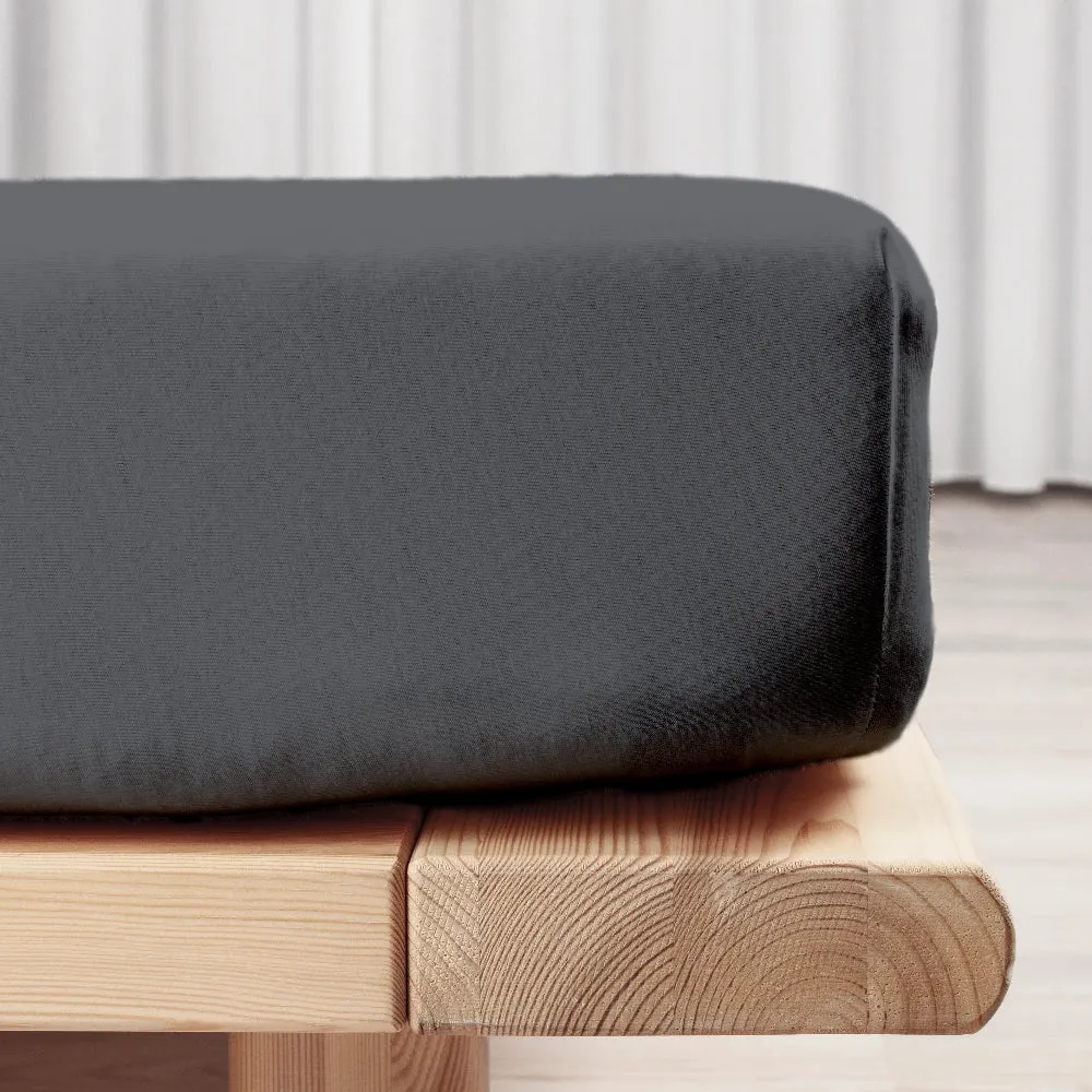 Økologisk Boxlagen Jersey Grå 90x200x35
