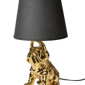 Dacore - Lampe Bulldog - Guld/Sort