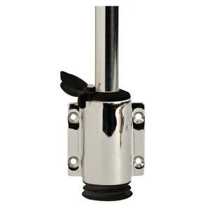 Pull-out LED stanglanterne 60 cm med sort plastlys Osculati