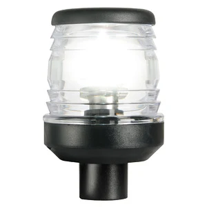360° mastetop LED-lanterne sort m/shank Osculati