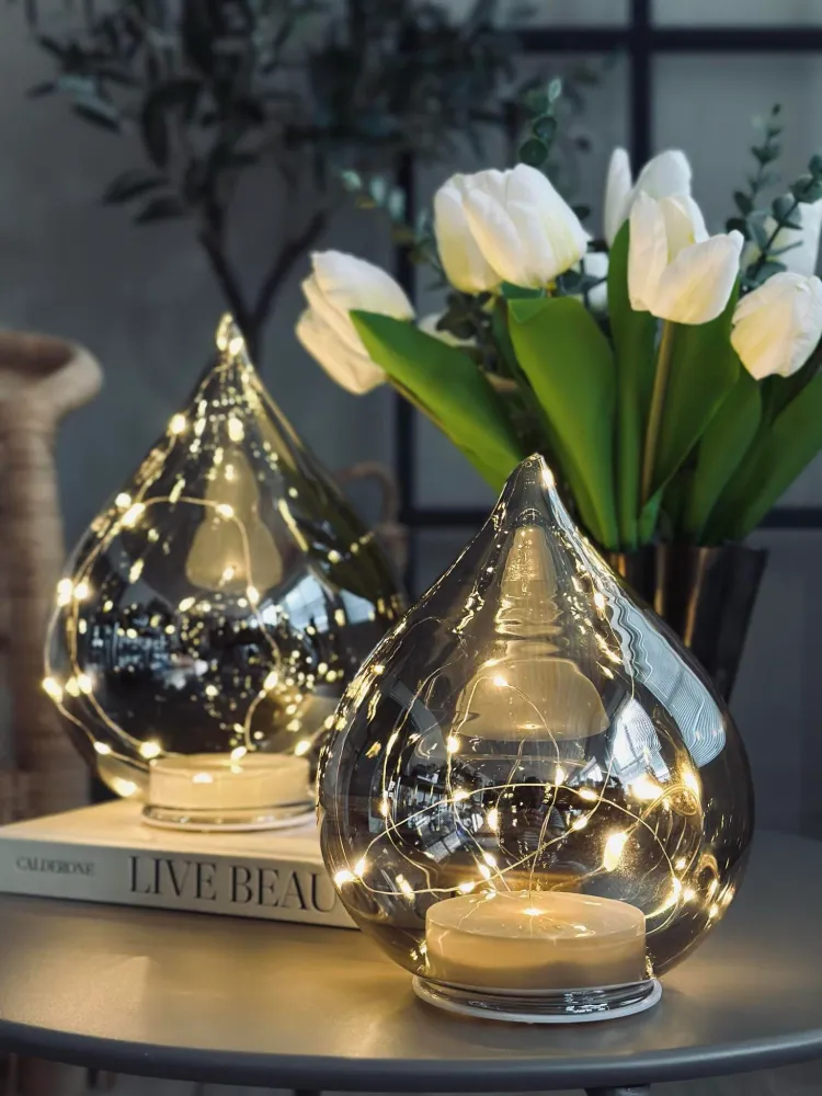 Drop led lampe - 24 cm