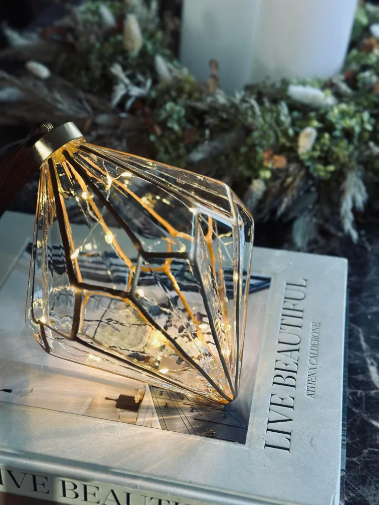 Lys med ophæng - Diamond