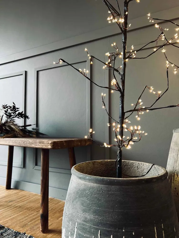LED Lystræ – H 120cm Godkendt til inde og ude