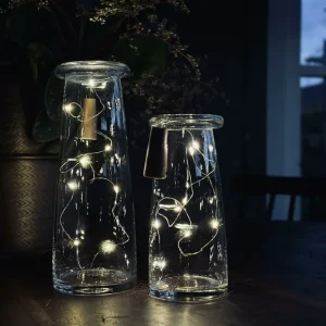 LED Lyskæde med prop (75 cm)