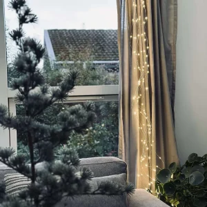 Lyskæde hængende med 160 led lys