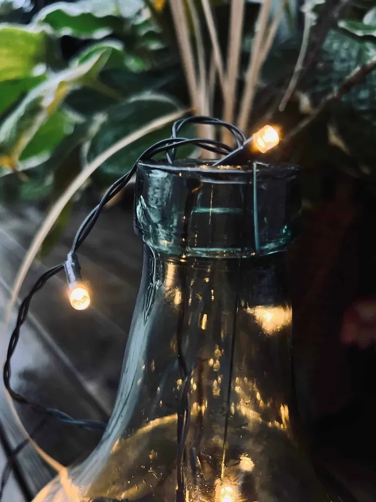 Lyskæde 40 LED med batteriboks – Godkendt Inde / Ude