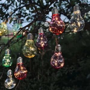 Lyskæde COLOR med solceller
