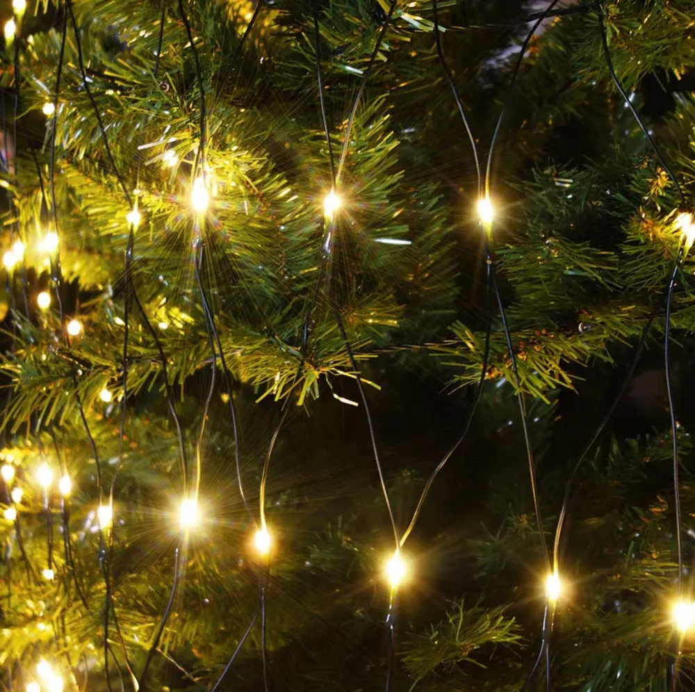 Lysnet Udendørs Ø120 cm – 144 LED med timerfunktion