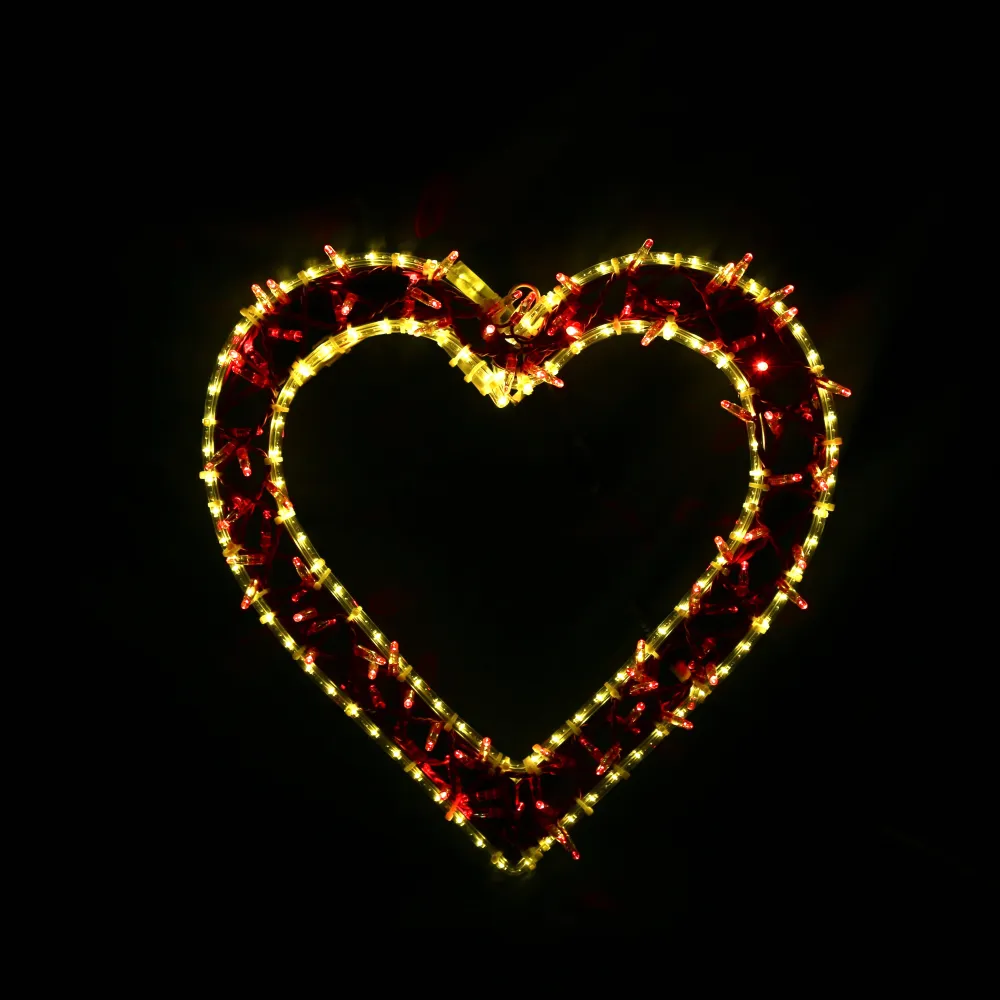 LED Hjerte - Julelys Motiv