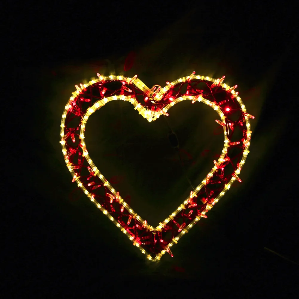 LED Hjerte - Julelys Motiv