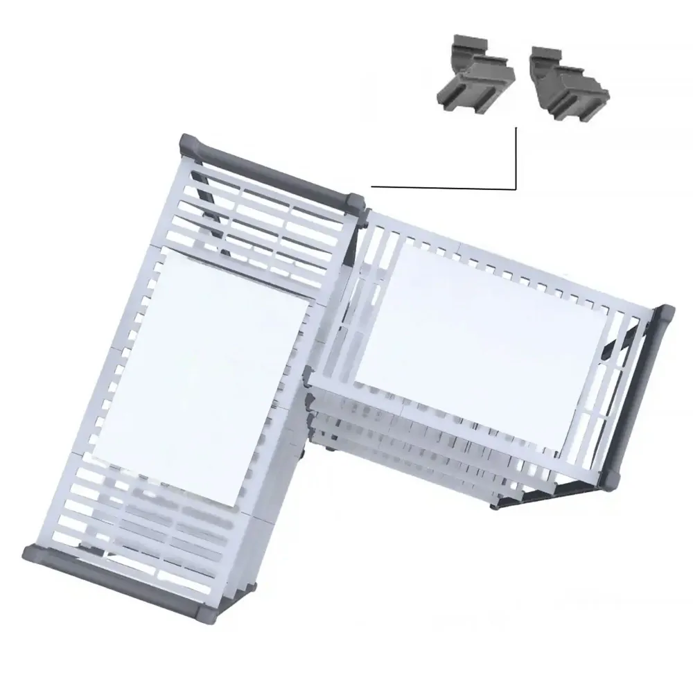 CAMBRO | Camshelving® - Basics Plus - Basisreol - 1070 mm - med 3 hylder med slidser og 1 lukket hylde