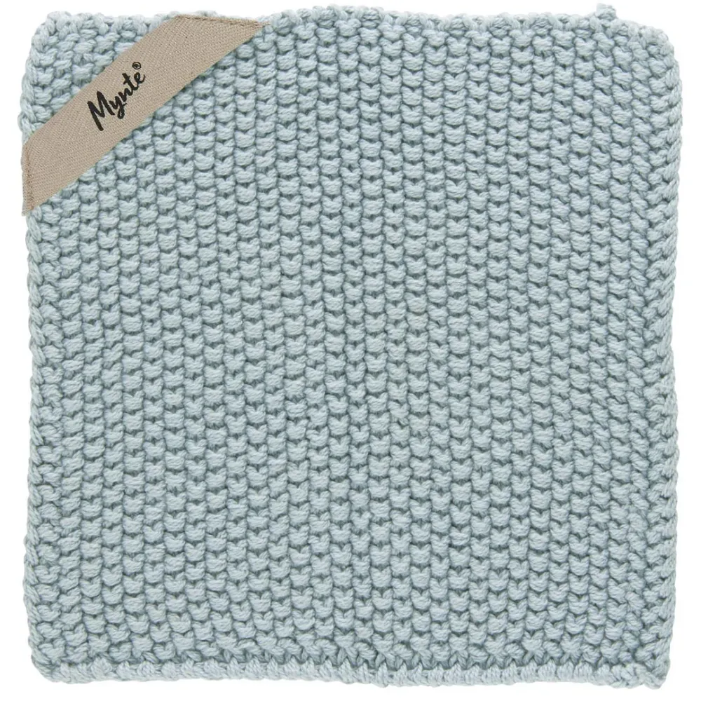Ib Laursen - Grydelap Strikket Nordic Sky 22x22 cm