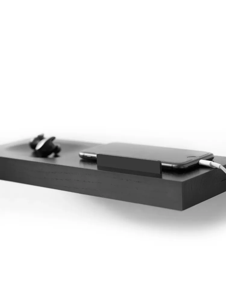 Tabula Hylde CC2 Sort - 30 cm ChiCura Living, Art & Frames