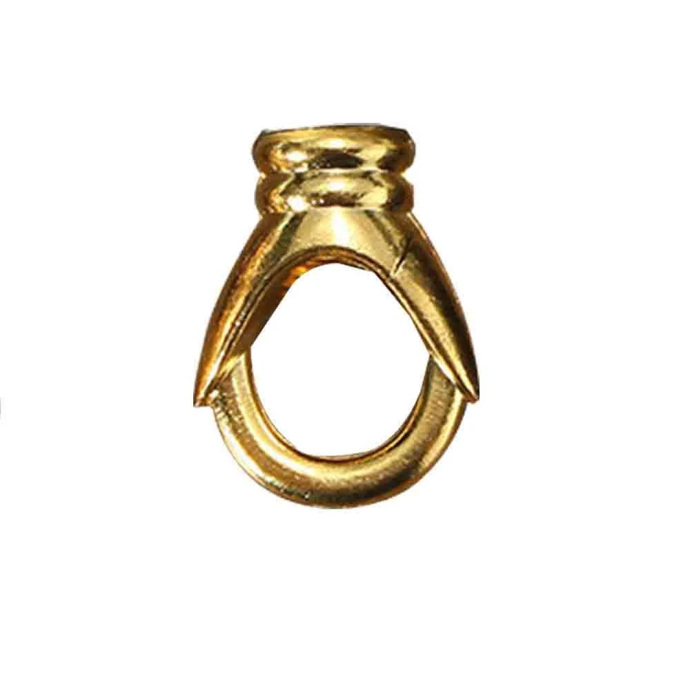 Guldkrog Ring Vintage Jern Loftkrog Til Pendellamper Lysekrone Hængende Lampeholder ~ 1298