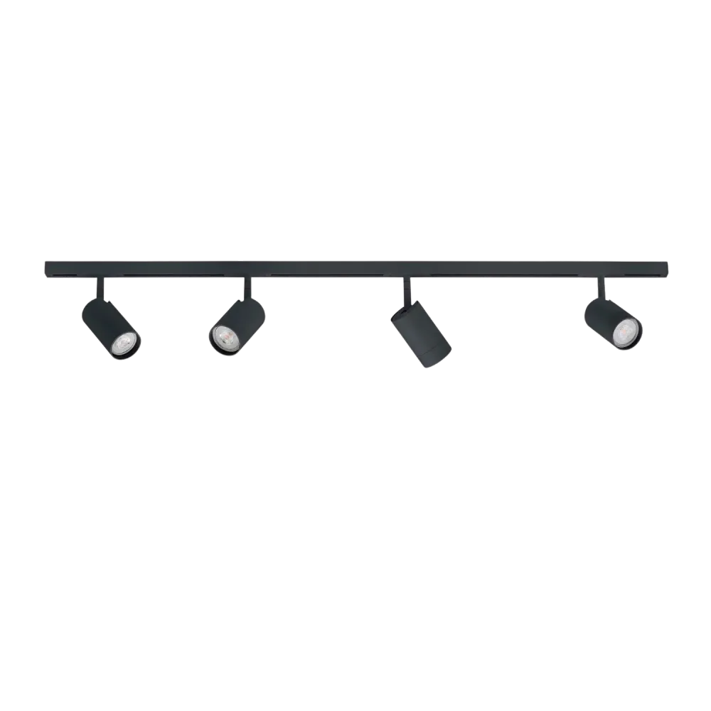 ANTIDARK Designline Tube kit 2m./4 spots - sort
