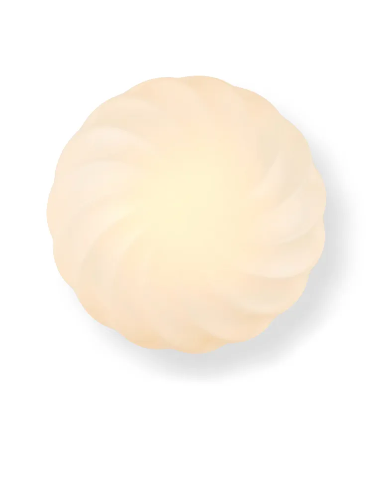Halo Design Twist Væg/Loftlampe Ø35 messing