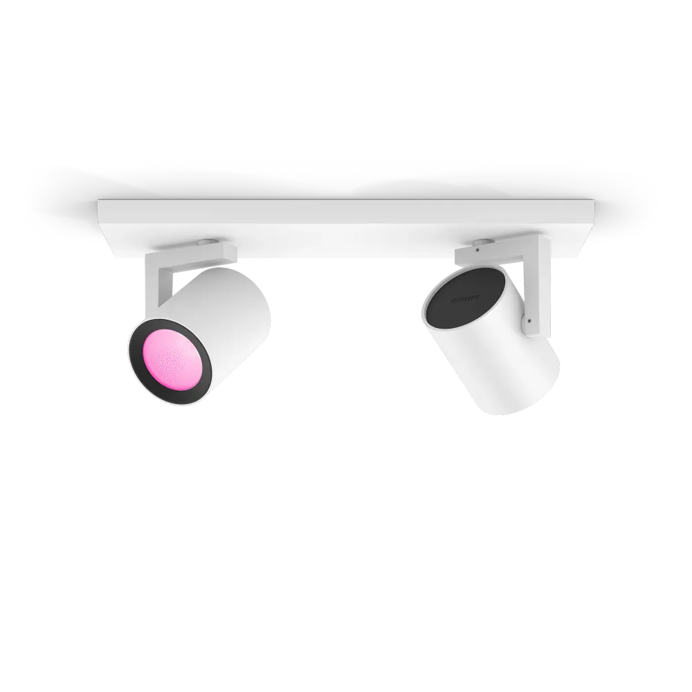 Philips Hue Argenta Hue Loftlampe 2-Spot - Hvid