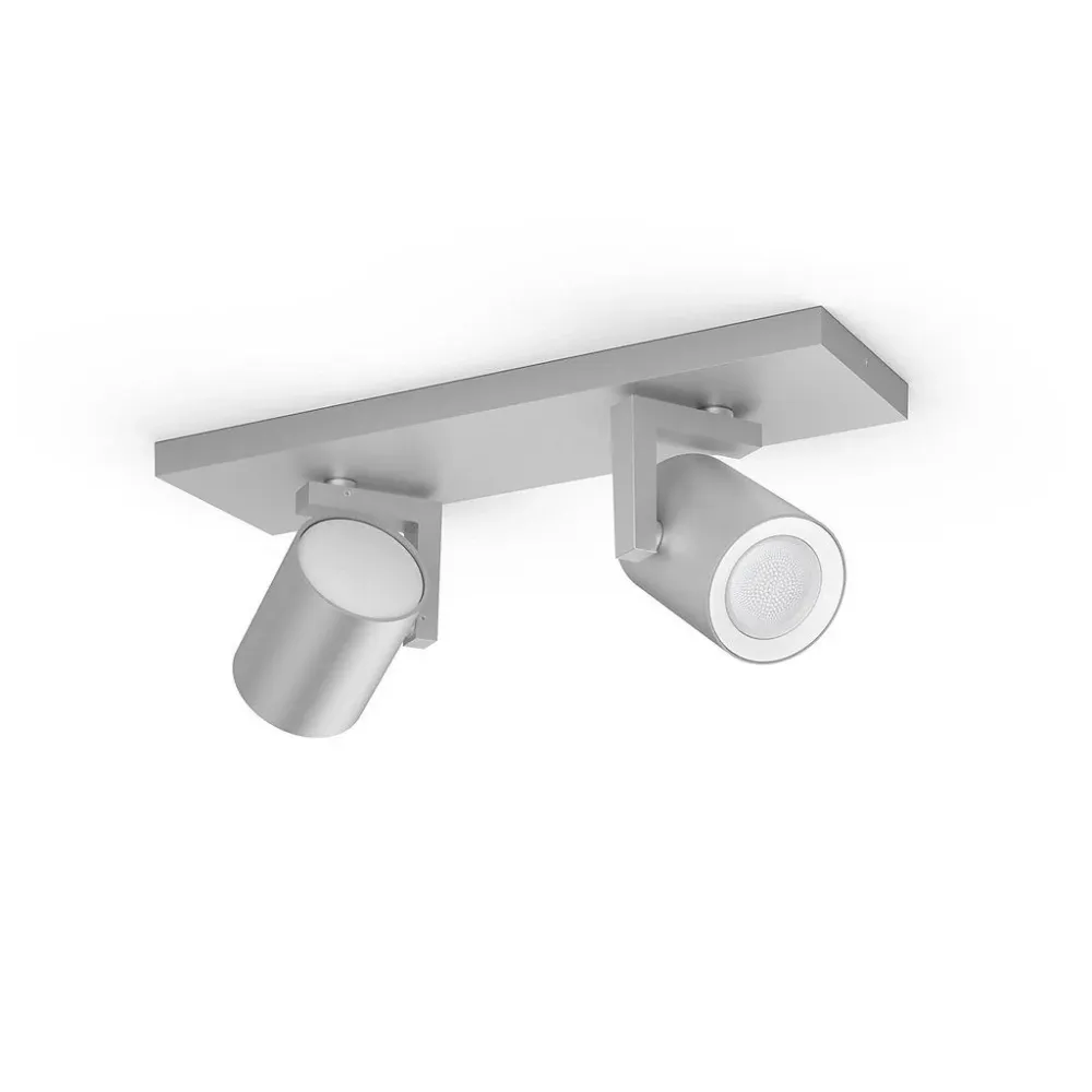 Philips Hue Argenta Hue Loftlampe 2-Spot Aluminium