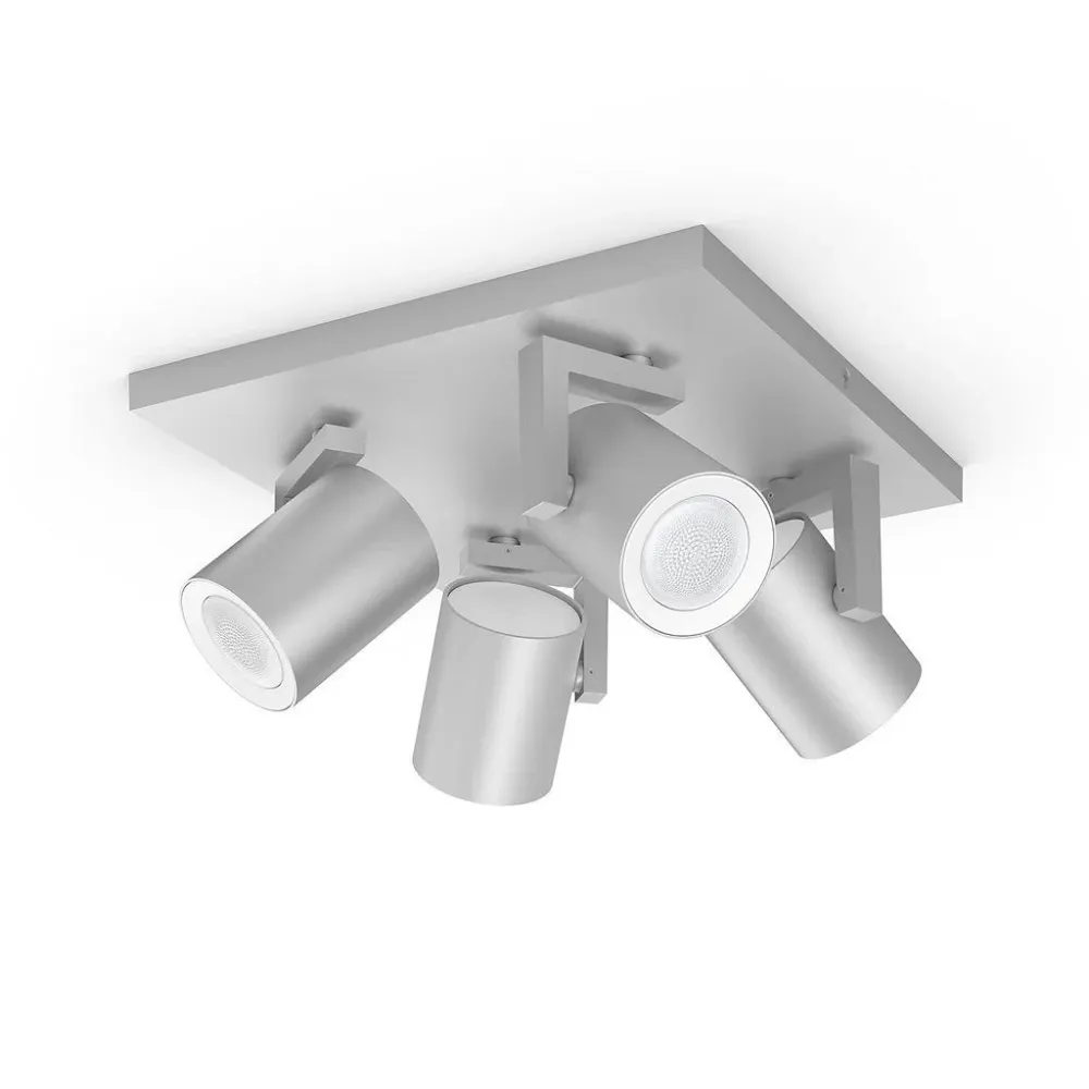 Philips Hue Argenta Hue Loftlampe 4-Spot - Aluminium