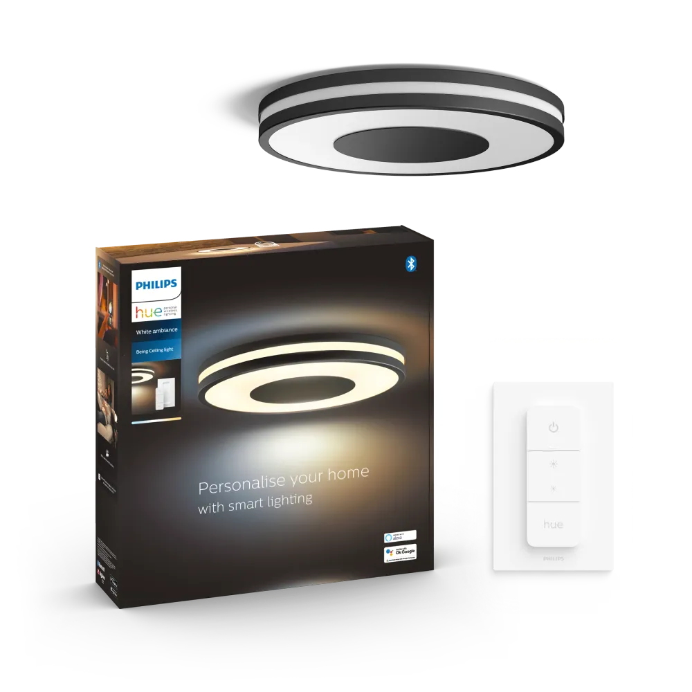 Philips Hue Being Hue Loftlampe - Sort