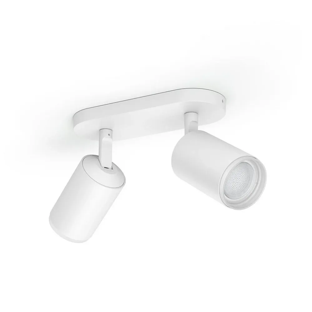 Philips Hue Fugato Hue Loftlampe 2-Spot - Hvid