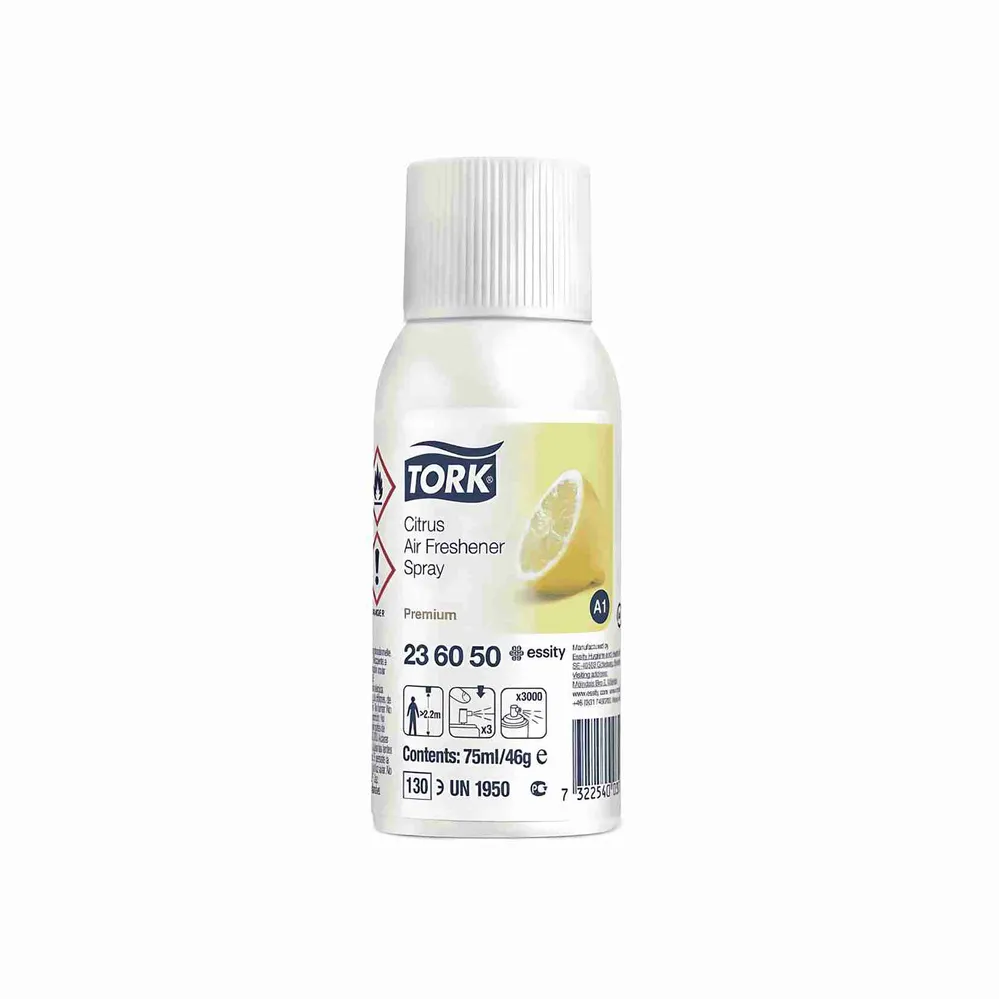 Luftfrisker Tork A1 Airfresh Citrus 236050, 75 ml. x 12 stk.