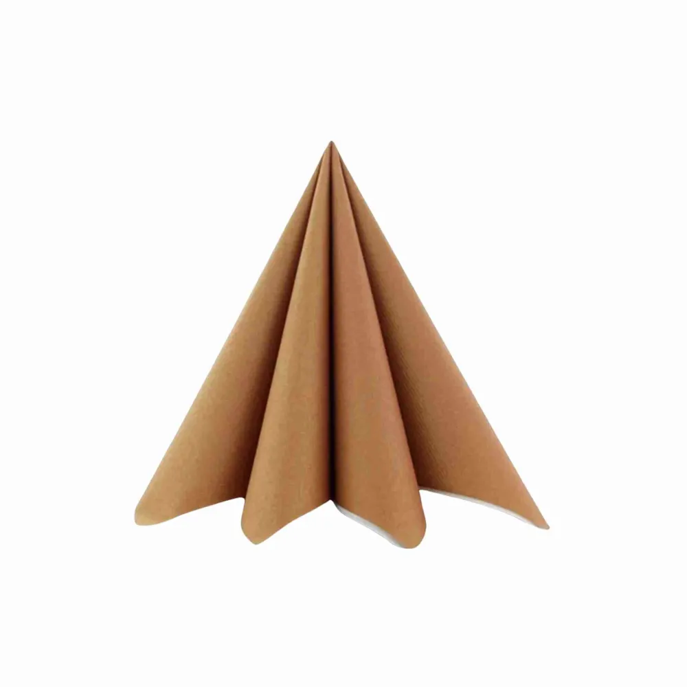 Servietter Airlaid 40x40 cm. Kobber, 50 stk.