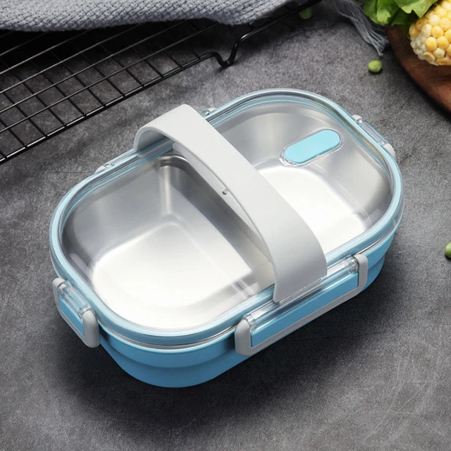 304 Stainless Steel Leak-Proof Lunch Box Black