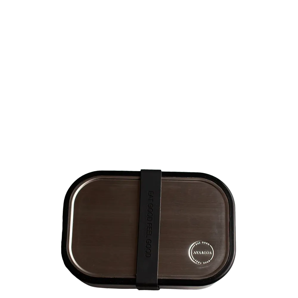 AYA&IDA - Lunch Box - Satin Black - 1000ML