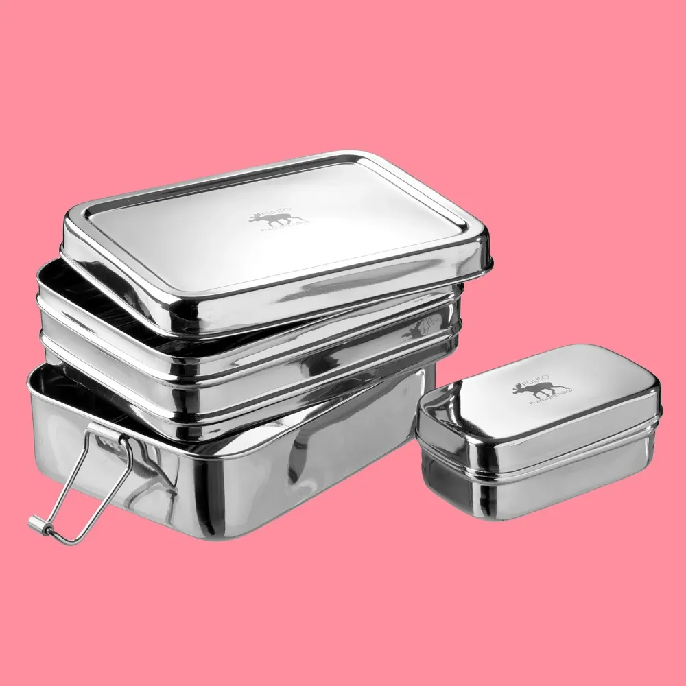 Expandable Modular Pulito - Pure Lunch Box Medium 3-i-1