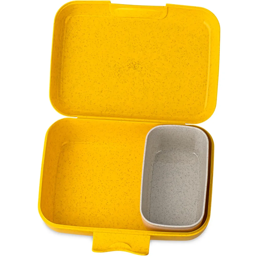 Koziol Chemical-free Honey Yellow Lunch Box Med Separation Skål Candy L Spongebob Squidward