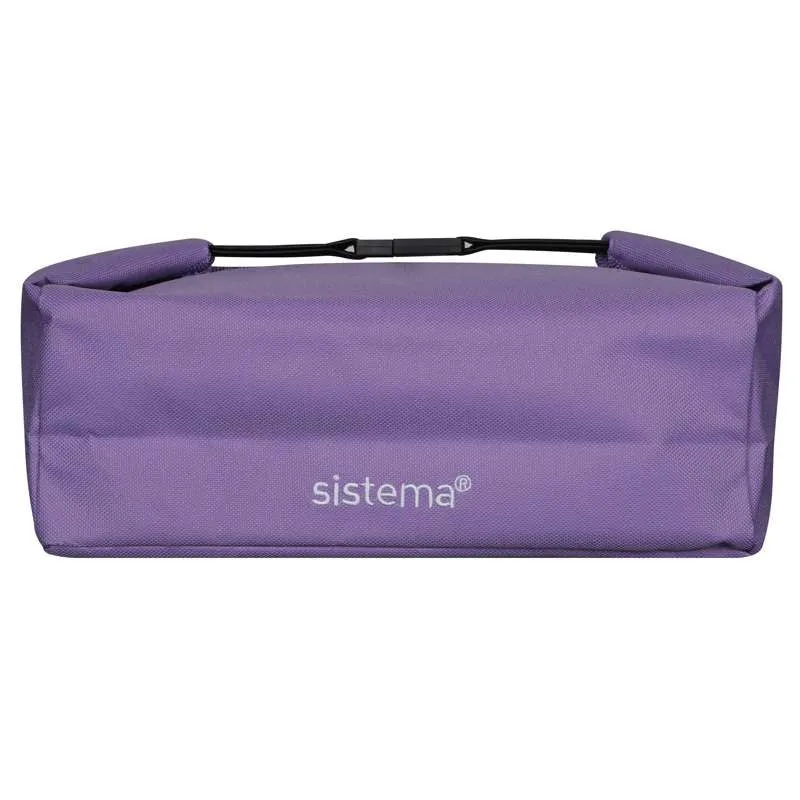 Sistema Køletaske - Bento Lunch Bag To Go - Misty Purple