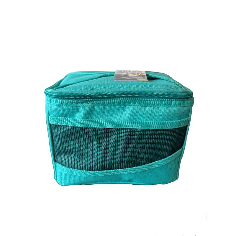 Sistema Køletaske - Maxi Fold Lunch Bag - Minty Påfugl